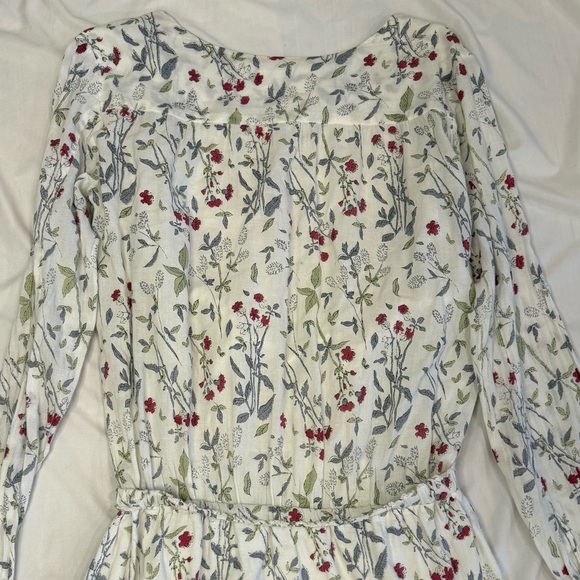 Capsule Collection By Juliette India Song April Floral Print Midi Dress Sz M - Picture 10 of 13